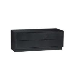 Tv-Meubels<WOOOD TV-meubel Finca Zwart - 100x40x40 cm
