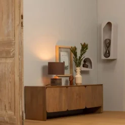 Tv-Meubels<WOOOD TV-meubel Jerre Bruin - 150x50x40 cm