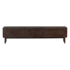 Tv-Meubels<WOOOD TV-meubel Liya Donkerbruin - 200x50x35 cm