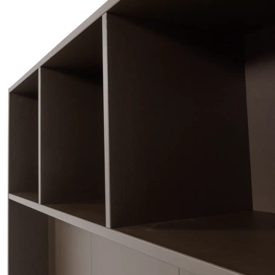 Tv-Meubels<WOOOD TV-meubel Meggy Middenbruin - 160x215x40 cm