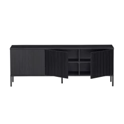 Tv-Meubels<WOOOD TV-meubel New Gravure Zwart - 150x56x44 cm