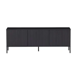 Tv-Meubels<WOOOD TV-meubel New Gravure Zwart - 150x56x44 cm