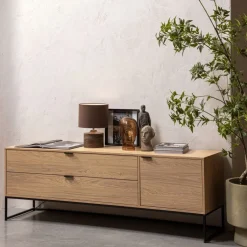 Tv-Meubels<WOOOD TV-meubel Silas Naturel - 180x61x44 cm