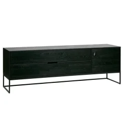 Tv-Meubels<WOOOD TV-meubel Silas Zwart - 180x61x44 cm
