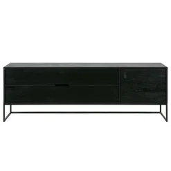 Tv-Meubels<WOOOD TV-meubel Silas Zwart - 180x61x44 cm