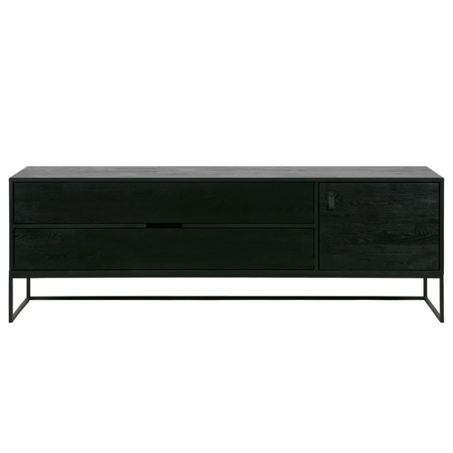 Tv-Meubels<WOOOD TV-meubel Silas Zwart - 180x61x44 cm