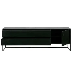 Tv-Meubels<WOOOD TV-meubel Silas Zwart - 180x61x44 cm