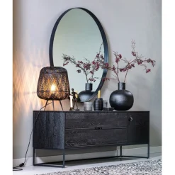 Tv-Meubels<WOOOD TV-meubel Silas Zwart - 180x61x44 cm