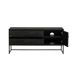 Tv-Meubels<WOOOD TV-meubel Silas Zwart - 120x55x44 cm