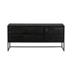 Tv-Meubels<WOOOD TV-meubel Silas Zwart - 120x55x44 cm