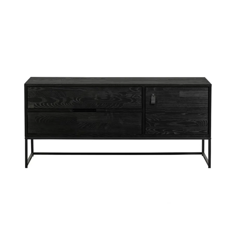 Tv-Meubels<WOOOD TV-meubel Silas Zwart - 120x55x44 cm