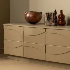 Tv-Meubels<WOOOD TV-meubel Teo Mud - 180x52x40 cm