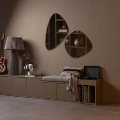 Tv-Meubels<WOOOD TV-meubel Turner Mud- 120x47x44 cm
