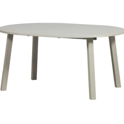 Eettafels<WOOOD Uitschuifbare Eettafel Janne Grijs - 120/200x120 cm