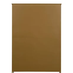 Buffetkasten|Vitrinekasten<WOOOD Vitrinekast Exhibit XL Honinggeel - 142x200x44 cm