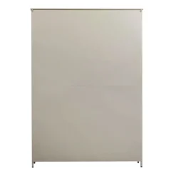 Buffetkasten|Vitrinekasten<WOOOD Vitrinekast Exhibit XL Zand - 142x200x44 cm