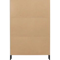 Vitrinekasten<WOOOD Vitrinekast Xam Grijs - 100x155x40 cm