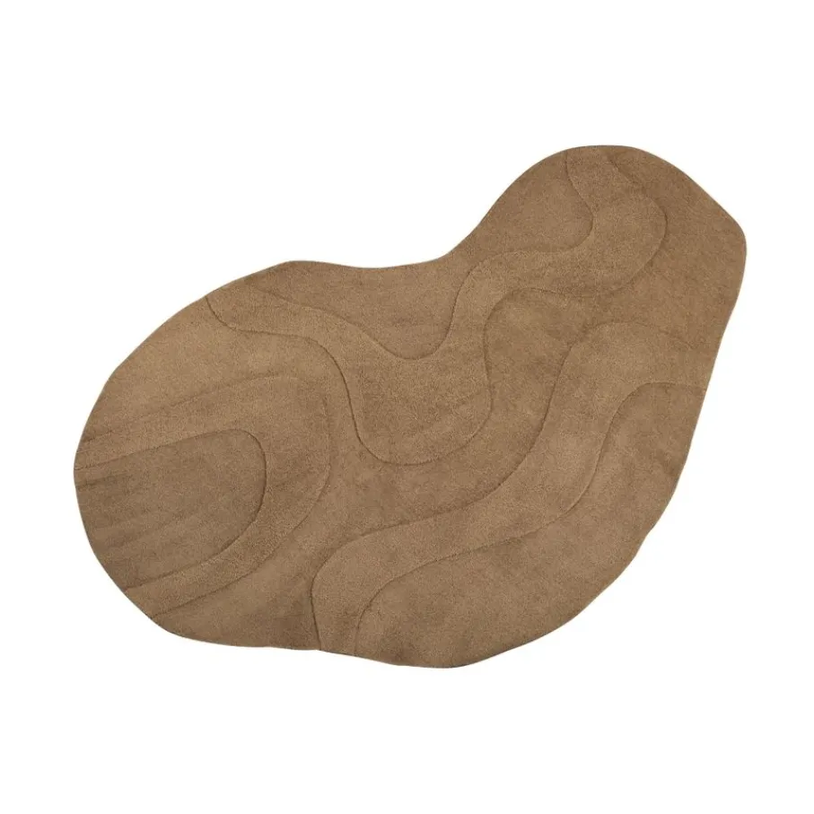 Vloerkleden<WOOOD Vloerkleed Alya Bruin - 170x240 cm