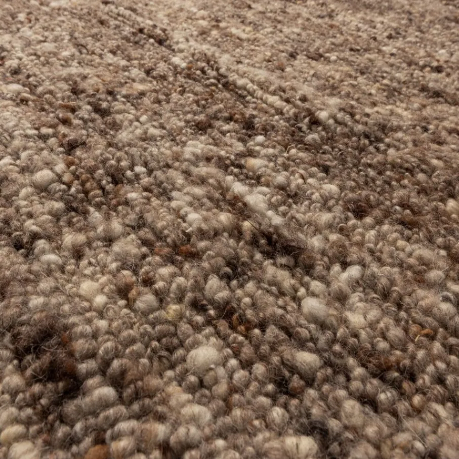 Vloerkleden<WOOOD Vloerkleed Efia Bruin - 170x240 cm