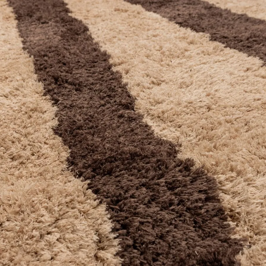 Vloerkleden<WOOOD Vloerkleed Fafa Bruin - 200x300 cm