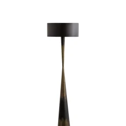 Vloerlampen<WOOOD Vloerlamp Blackout Too Zwart - E27 - 151 cm hoog