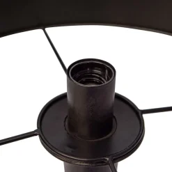 Vloerlampen<WOOOD Vloerlamp Blackout Too Zwart - E27 - 151 cm hoog