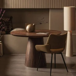 Vloerlampen<WOOOD Vloerlamp Loft Naturel - E27 - 130 cm hoog