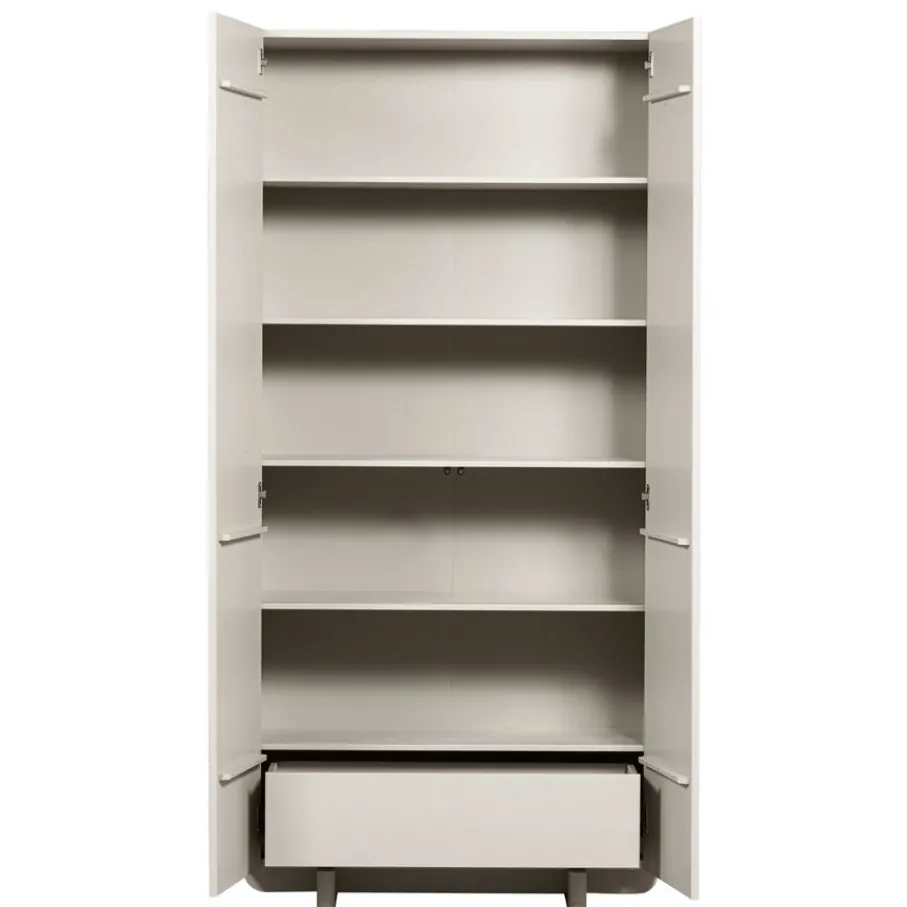 Wandkasten<WOOOD Wandkast Basu Dust - 101x210x46 cm