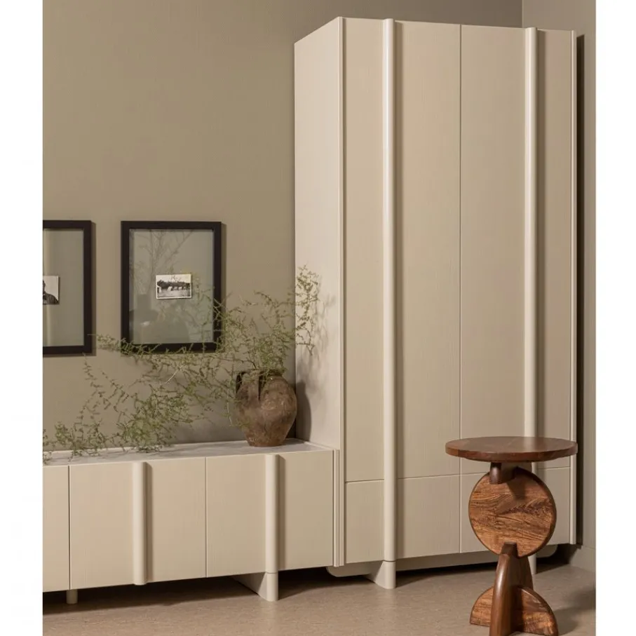 Wandkasten<WOOOD Wandkast Basu Dust - 101x210x46 cm