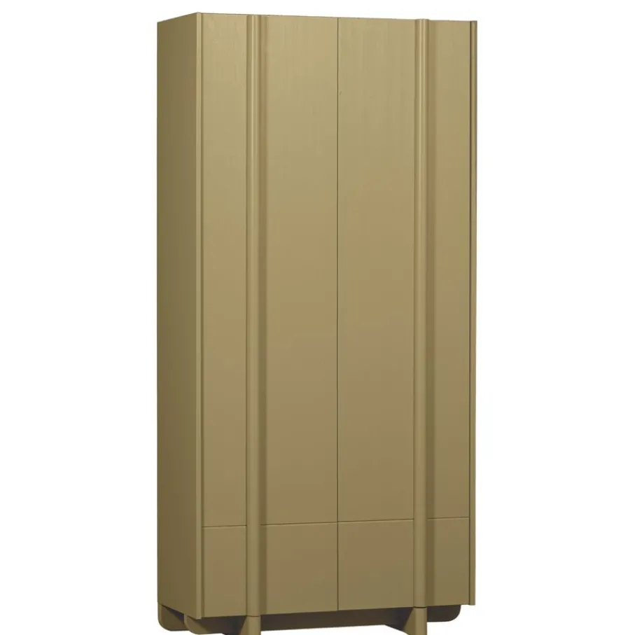 Wandkasten<WOOOD Wandkast Basu Moss - 101x210x46 cm