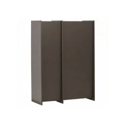Wandkasten<WOOOD Wandkast Brock Middenbruin - 102x140x44 cm