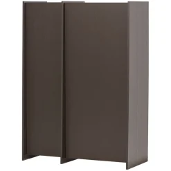 Wandkasten<WOOOD Wandkast Brock Middenbruin - 102x140x44 cm