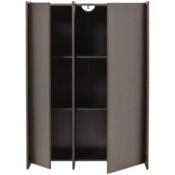 Wandkasten<WOOOD Wandkast Brock Middenbruin - 102x140x44 cm