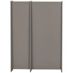 Wandkasten<WOOOD Wandkast Brock Warmgrijs - 102x140x44 cm