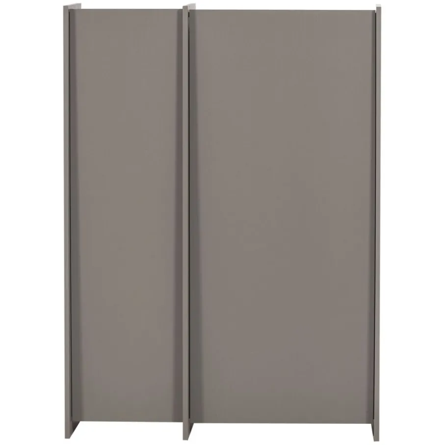 Wandkasten<WOOOD Wandkast Brock Warmgrijs - 102x140x44 cm