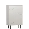 Wandkasten<WOOOD Wandkast Cadiz Mist - 85x135x40 cm
