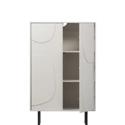 Wandkasten<WOOOD Wandkast Cadiz Mist - 85x135x40 cm