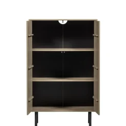 Wandkasten<WOOOD Wandkast Cadiz Mud - 85x135x40 cm
