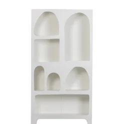 Wandkasten<WOOOD Wandkast Caz Wit - 95x180x32 cm