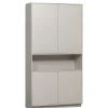 Wandkasten<WOOOD Wandkast Finca Mist - 110x210x40 cm