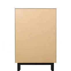 Wandkasten<WOOOD Wandkast Finca Zwart - 110x170x40 cm