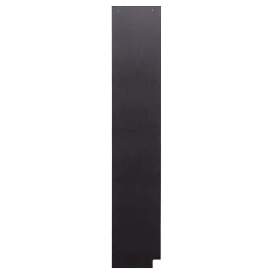 Wandkasten<WOOOD Wandkast Finca Zwart - 78x210x40 cm
