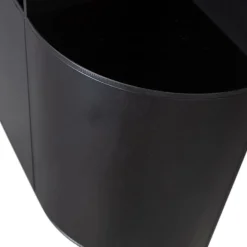 Wandkasten<WOOOD Wandkast Finca Zwart - 78x210x40 cm