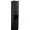 Wandkasten<WOOOD Wandkast Finca Zwart - 40x210x40 cm