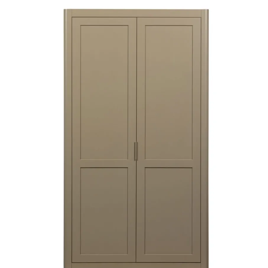 Wandkasten<WOOOD Wandkast Gunnar Mud - 120x217x48 cm