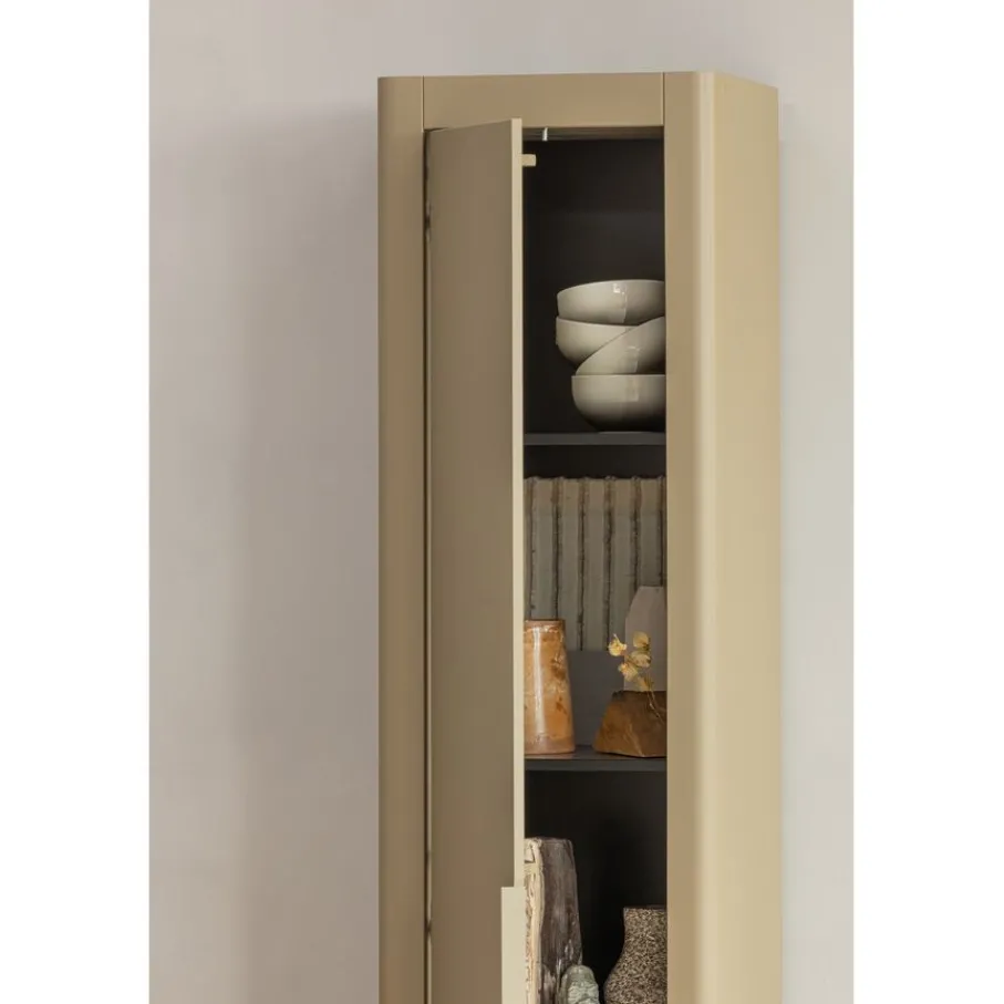Wandkasten<WOOOD Wandkast Gunnar Mud - 45x217x39 cm