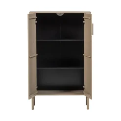Wandkasten<WOOOD Wandkast Gunnar Zwart - 85x135x39 cm