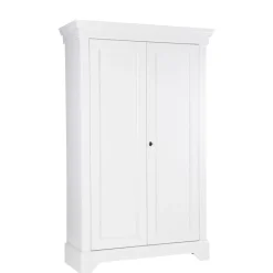 Wandkasten<WOOOD Wandkast Isabel Wit - 118x191x47 cm