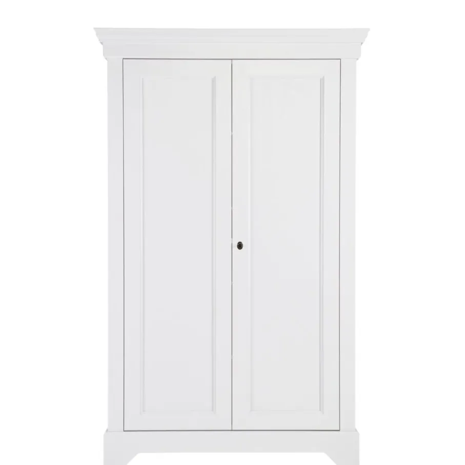 Wandkasten<WOOOD Wandkast Isabel Wit - 118x191x47 cm