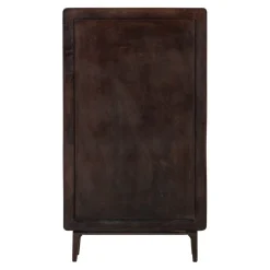 Wandkasten<WOOOD Wandkast Liya Donkerbruin - 85x150x35 cm